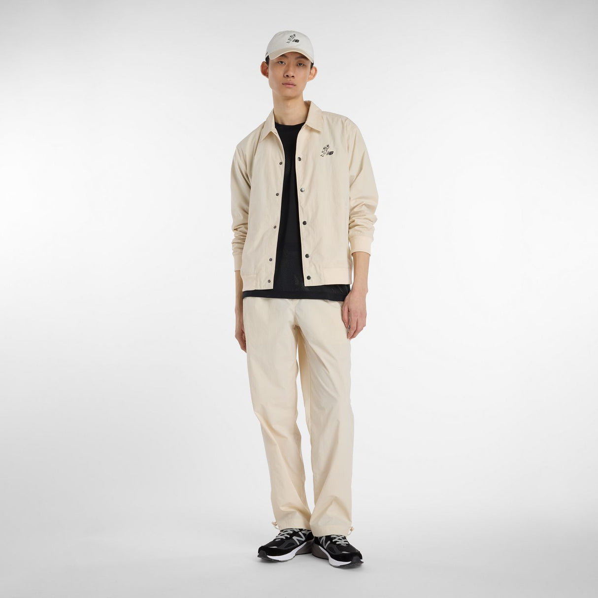 New Balance Men's Shohei Signature Woven Nylon Jacket-4
