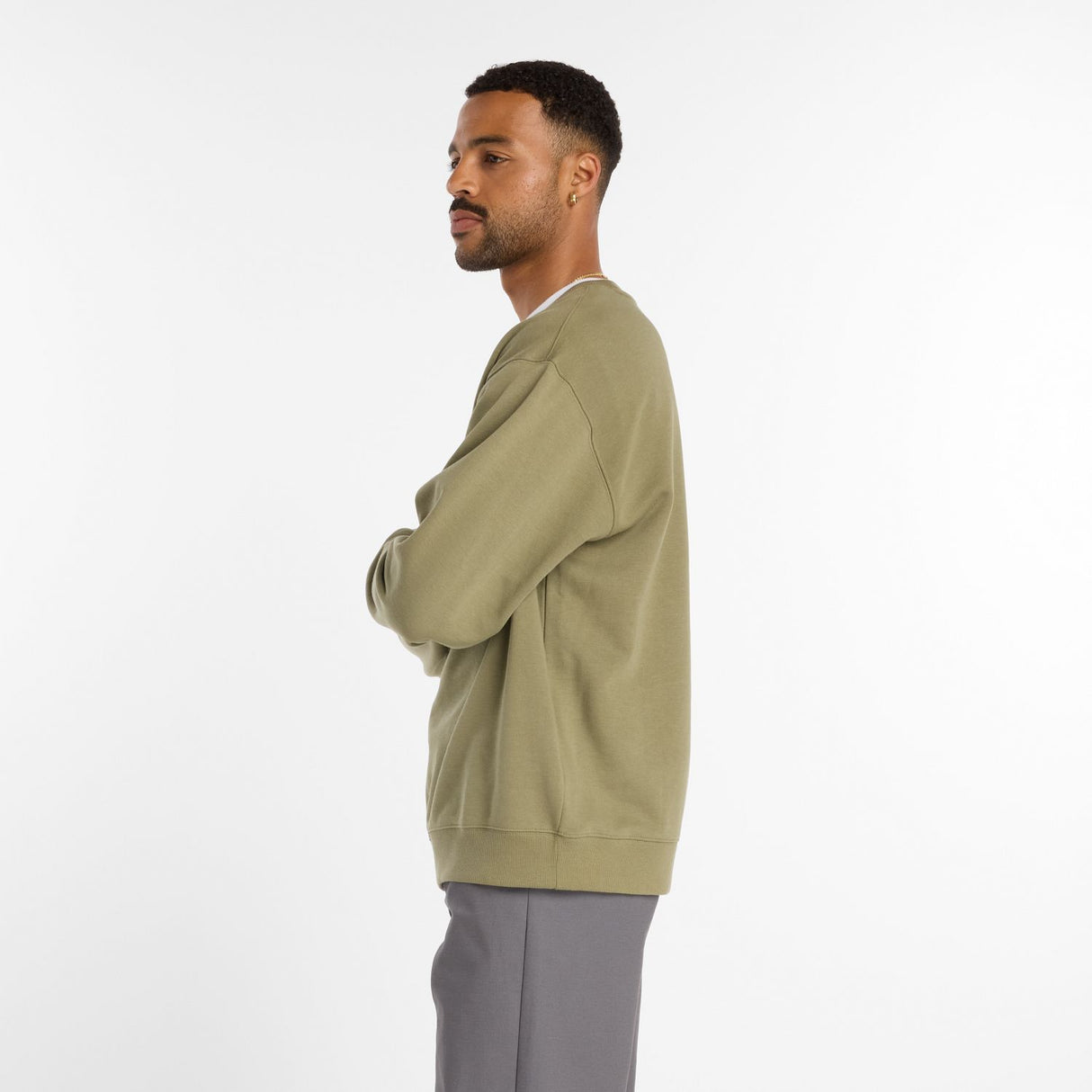 New Balance Men's Numeric French Terry Crew-5