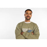 New Balance Men's Numeric French Terry Crew-10