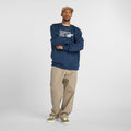 New Balance Men's Numeric French Terry Crew-1