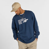 New Balance Men's Numeric French Terry Crew-3