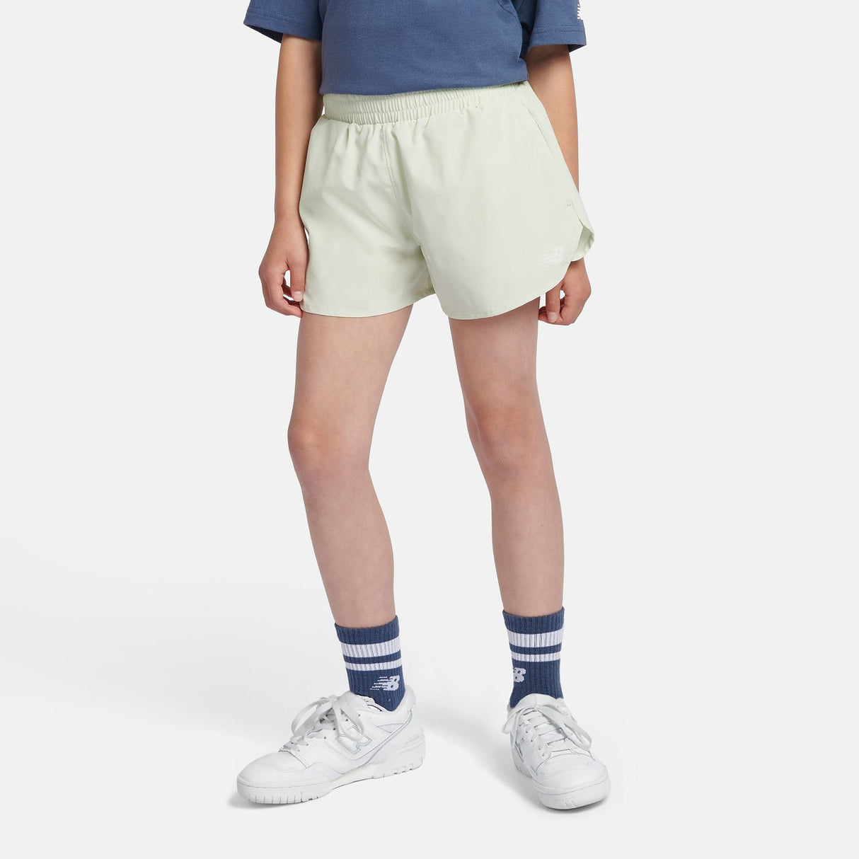 New Balance Youth Girl's Woven Shorts-5