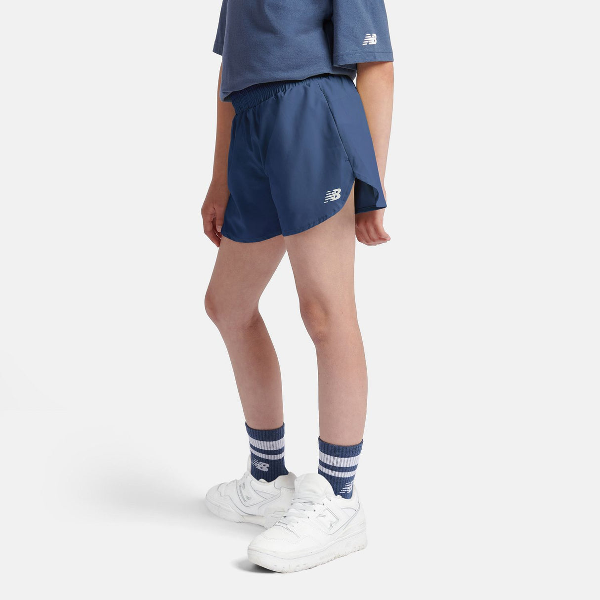New Balance Youth Girl's Woven Shorts-6