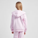 New Balance Youth Brush Back Small Logo Full Zip Hoodie-6