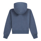 New Balance Youth Brush Back Small Logo Full Zip Hoodie-2