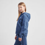 New Balance Youth Brush Back Small Logo Full Zip Hoodie-5