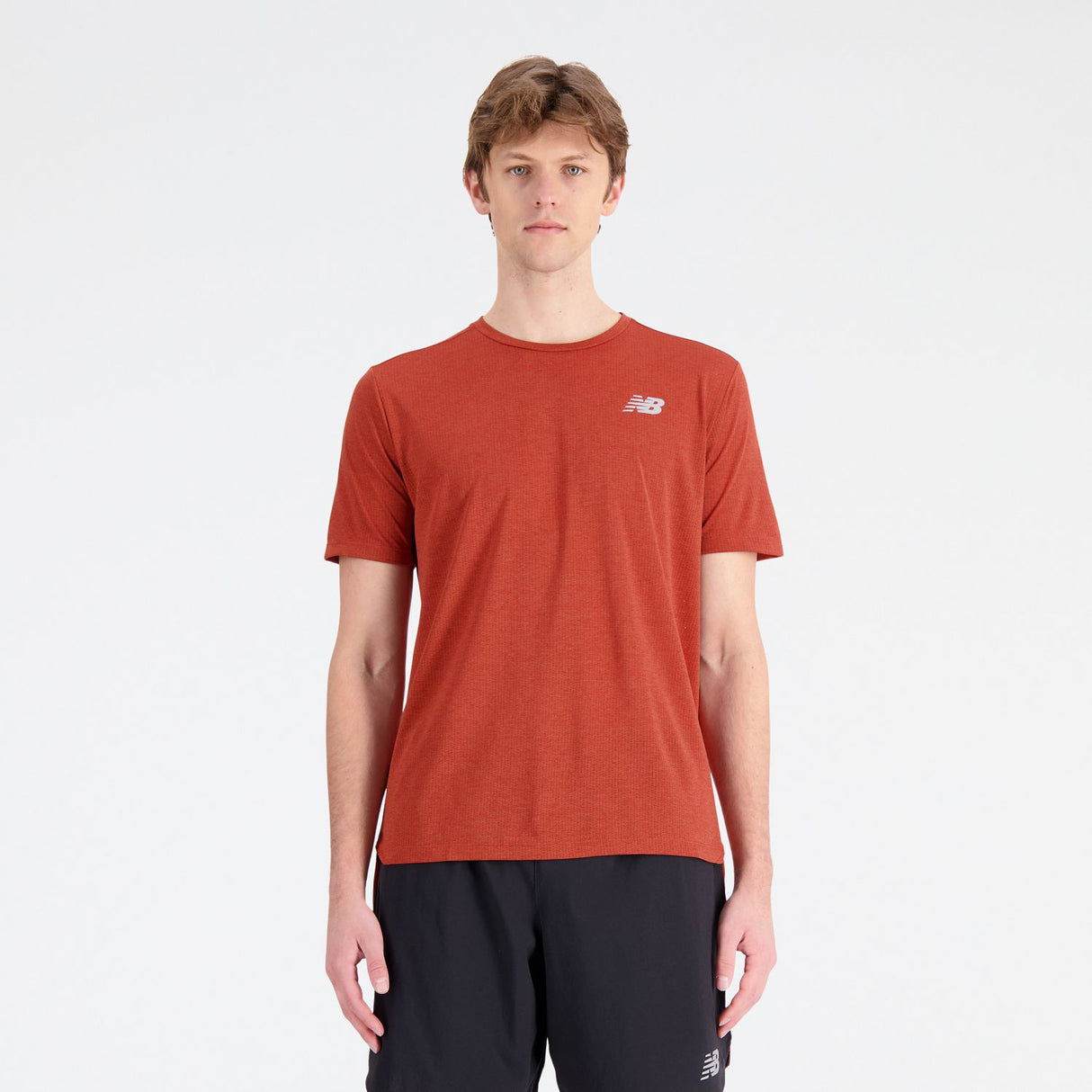 New Balance Impact Run Short Sleeve T-Shirt-1