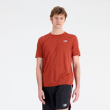 New Balance Impact Run Short Sleeve T-Shirt-2