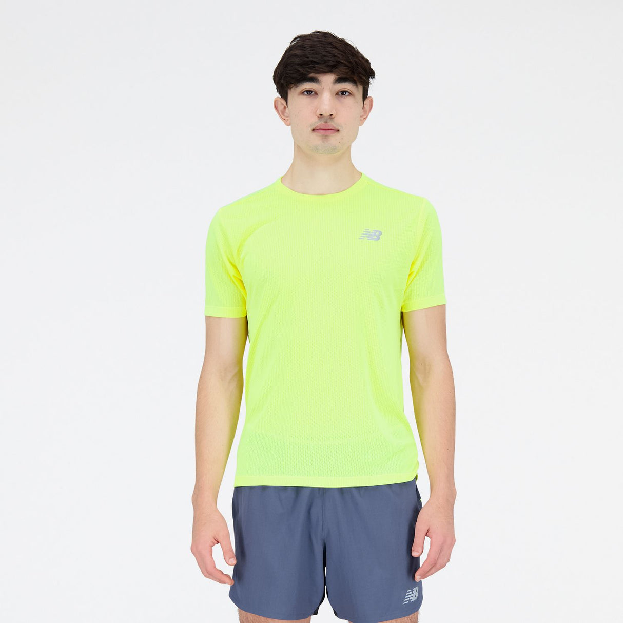 New Balance Impact Run Short Sleeve T-Shirt-1