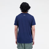 New Balance Men's Graphic Impact Run Short Sleeve-5