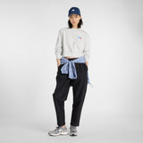 New Balance Women's Athletics Premium Logo Relaxed Crop Crew-1