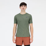 New Balance Men's Q Speed Jacquard Short Sleeve-1