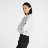 New Balance Women's Athletics Premium Logo Relaxed Crop Crew-4
