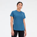 New Balance Women's Impact Run Short Sleeve-1