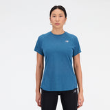 New Balance Women's Impact Run Short Sleeve-2