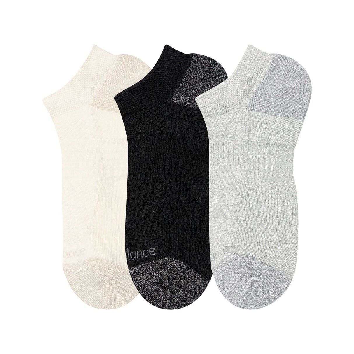New Balance Active No Show Socks (3 Pairs)-2