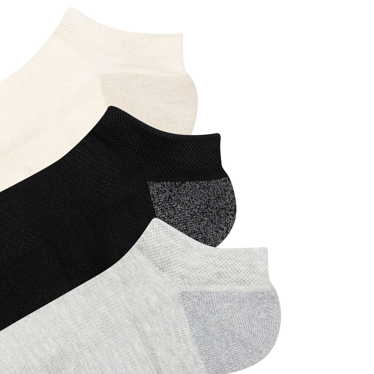 New Balance Active No Show Socks (3 Pairs)-4
