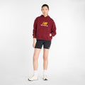 New Balance Women's Athletics French Terry Logo Hoodie-1