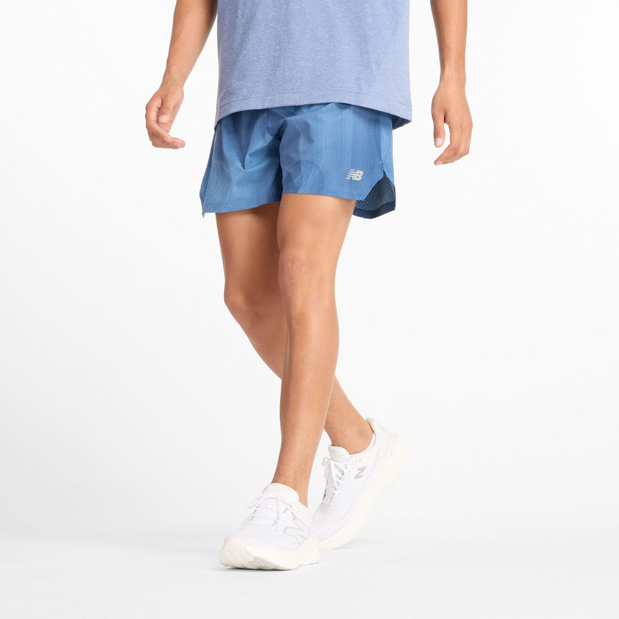 New Balance Men's RC Printed Shorts-2