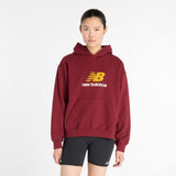 New Balance Women's Athletics French Terry Logo Hoodie-2