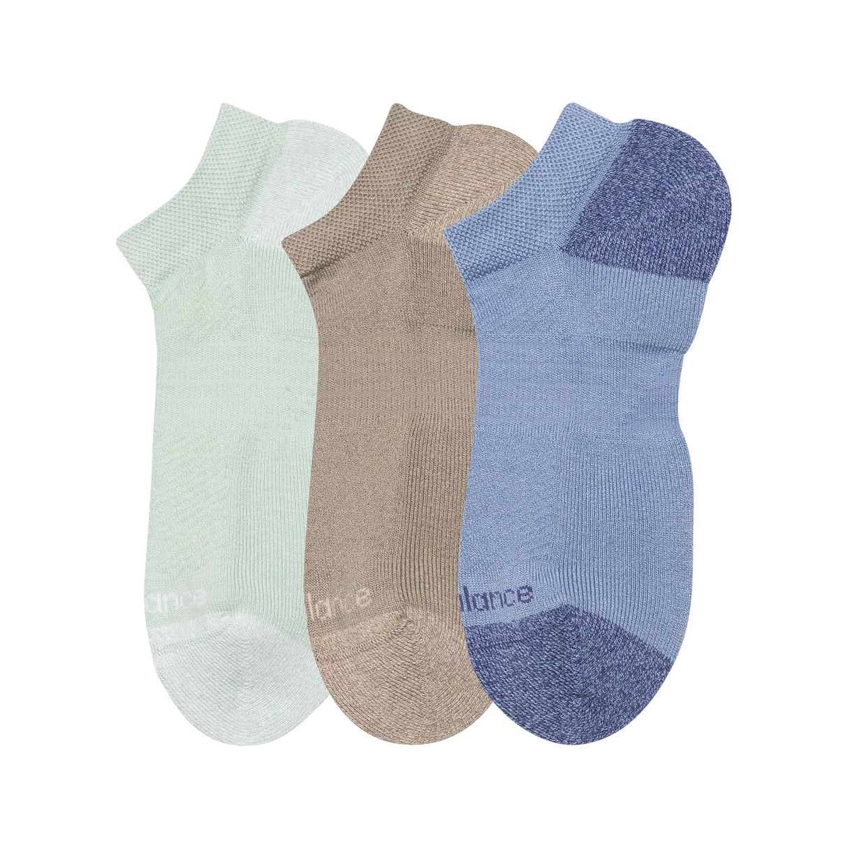 New Balance Active No Show Socks (3 Pairs)-2