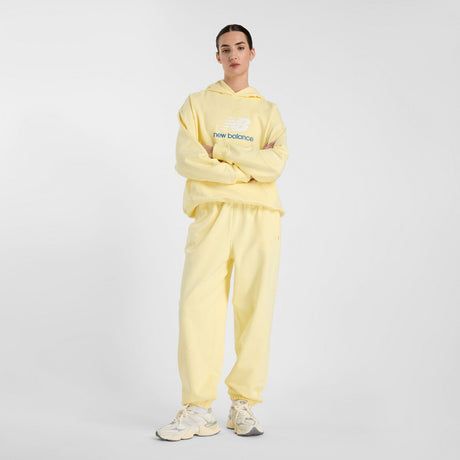 New Balance Women's Athletics French Terry Logo Hoodie-1