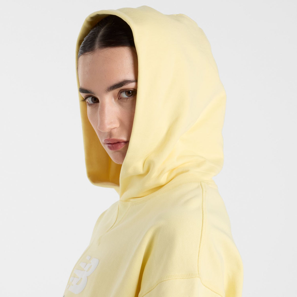New Balance Women's Athletics French Terry Logo Hoodie-7