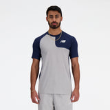 New Balance Men's SS Asym Baseball Top Left-1