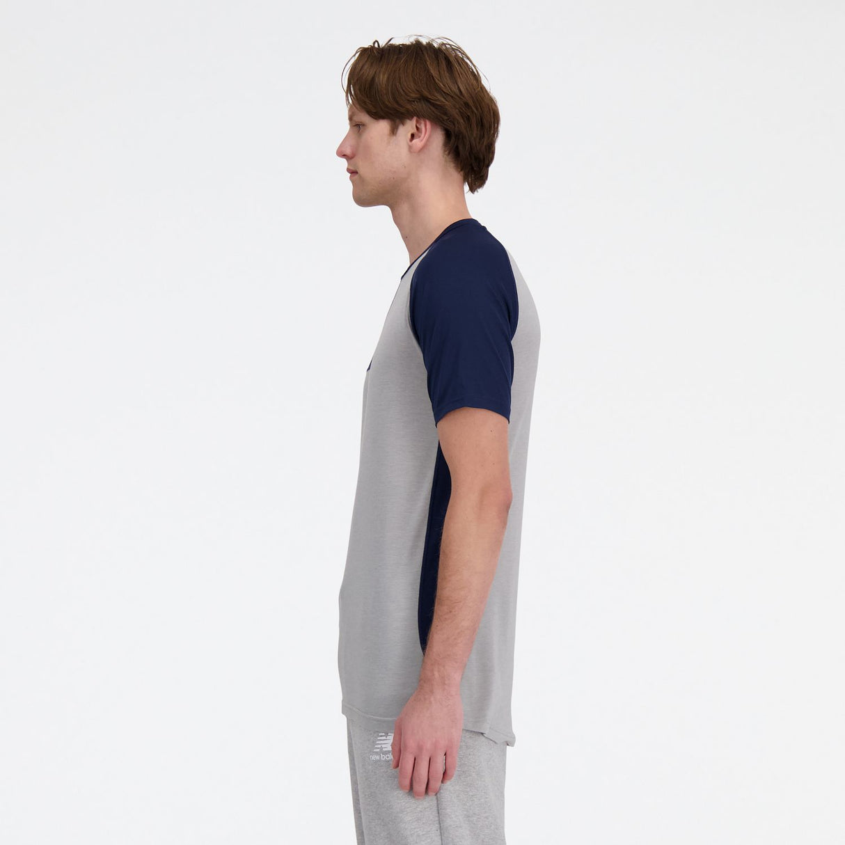 New Balance Men's SS Asym Baseball Top Right-2