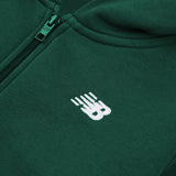 New Balance Youth Brush Back Small Logo Full Zip Hoodie-3