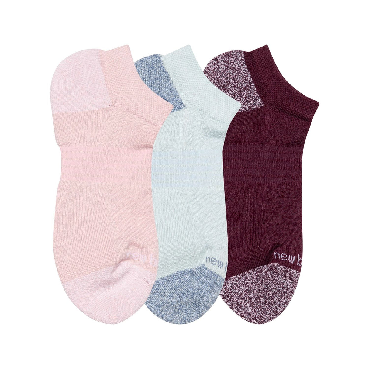 New Balance Active No Show Socks (3 Pairs)-3