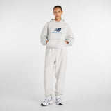 New Balance Women's Athletics French Terry Logo Hoodie-1
