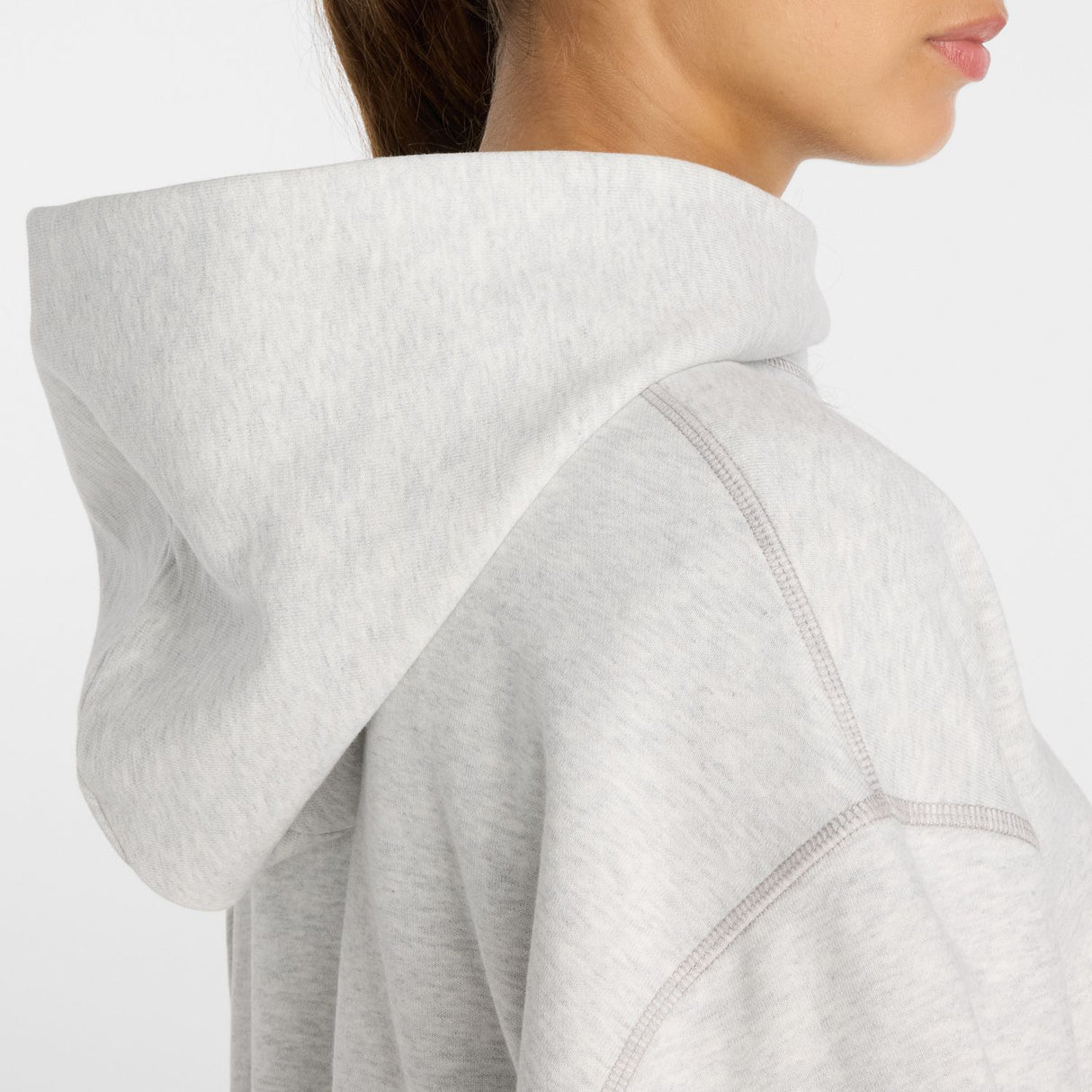 New Balance Women's Athletics French Terry Logo Hoodie-7
