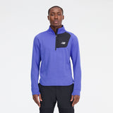 New Balance Men's Heat Grid Half Zip Shirt-1