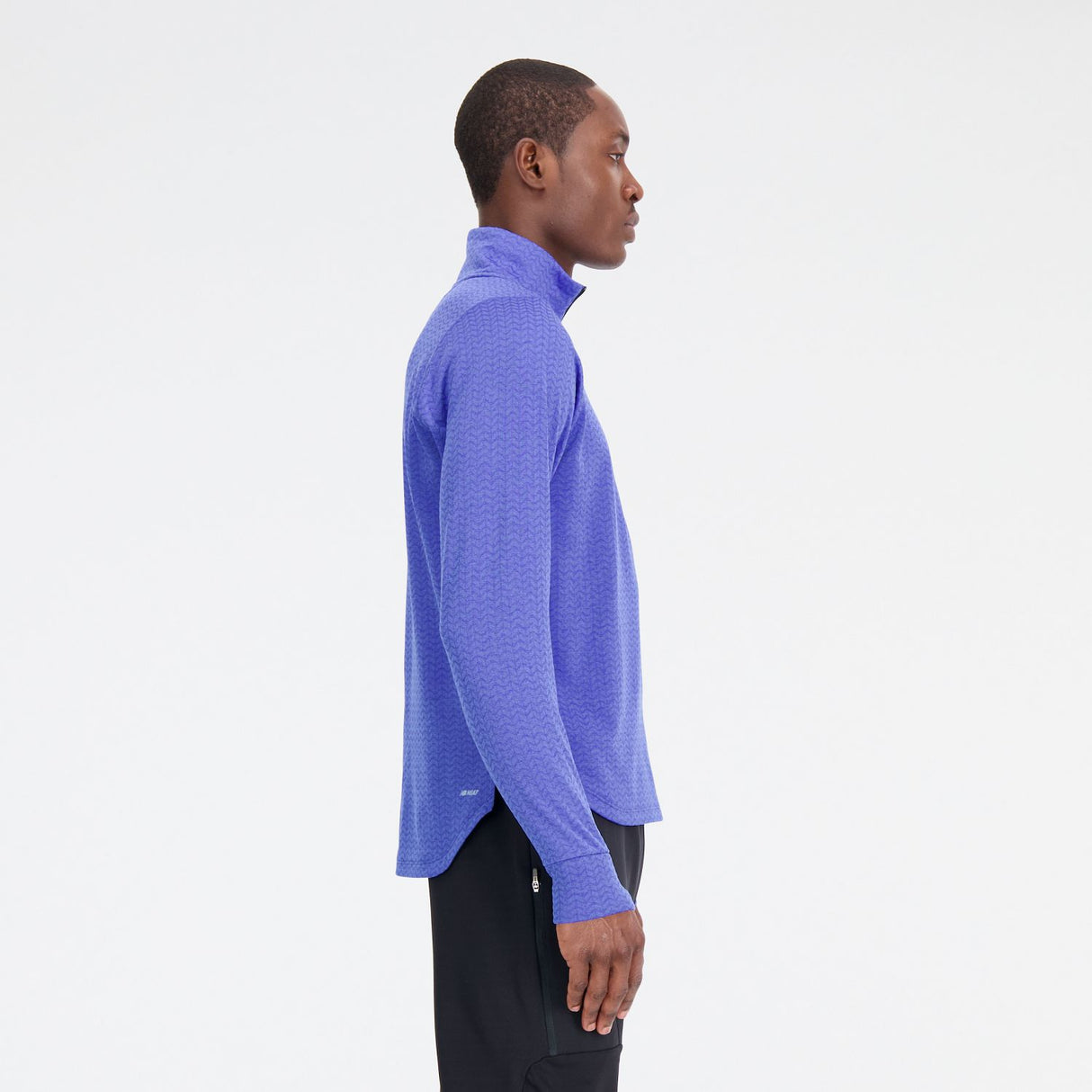 New Balance Men's Heat Grid Half Zip Shirt-4