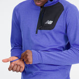 New Balance Men's Heat Grid Half Zip Shirt-7