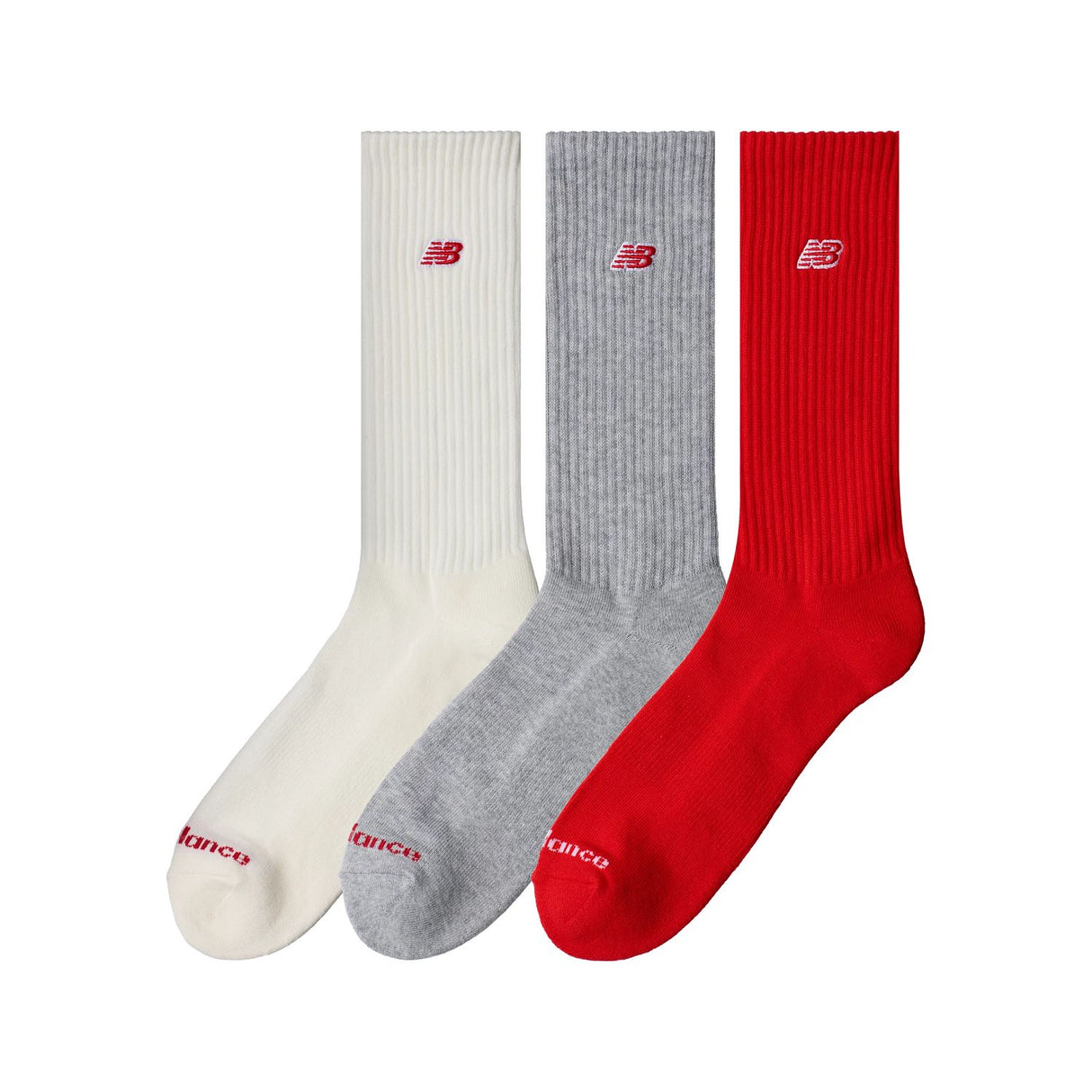 New Balance Patch Logo Crew 3 Pack-2