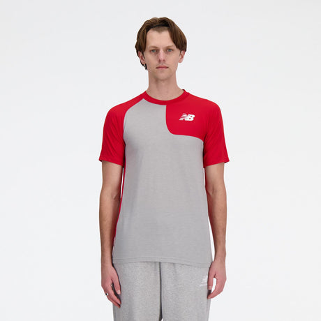 New Balance Men's SS Asym Baseball Top Left-1