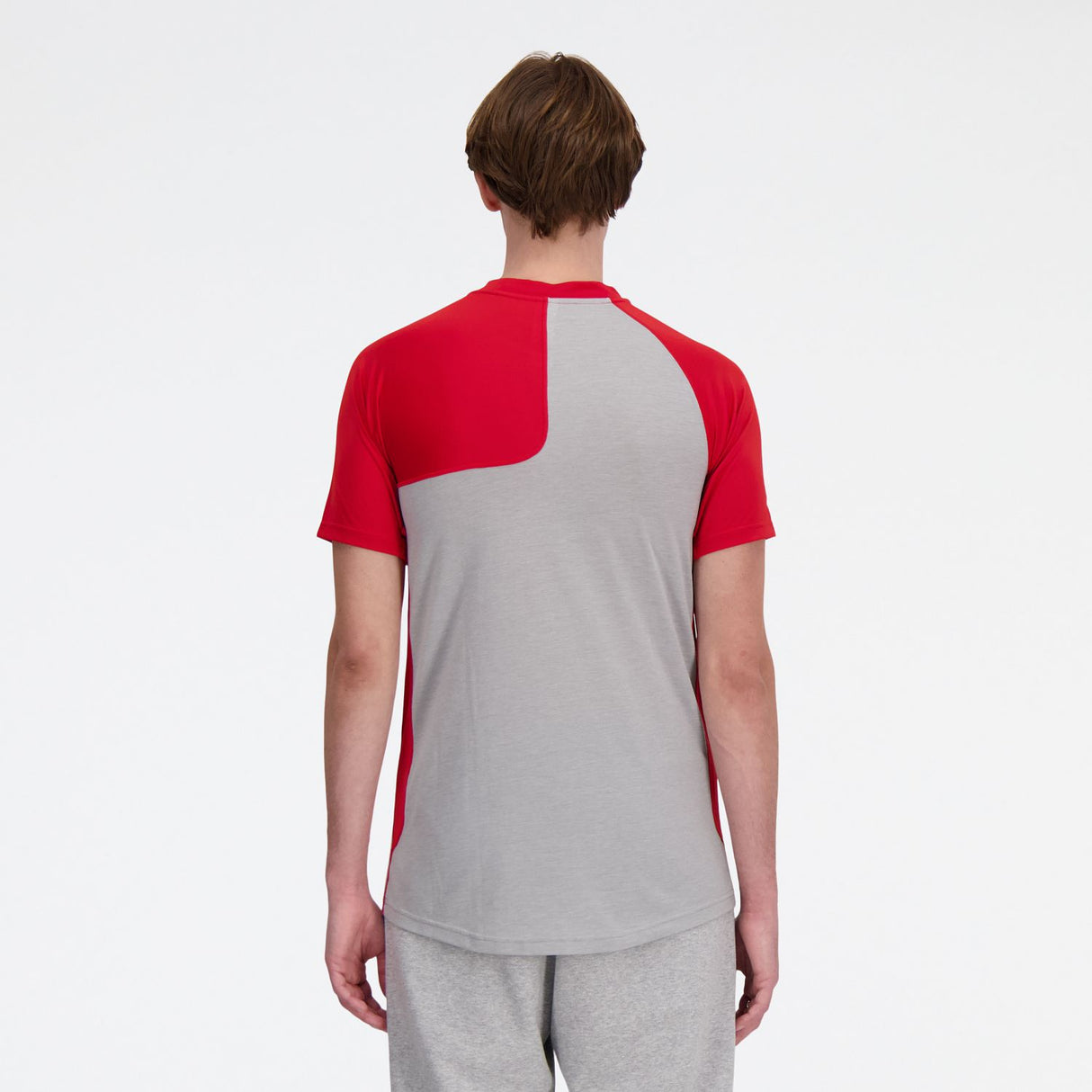New Balance Men's SS Asym Baseball Top Left-3