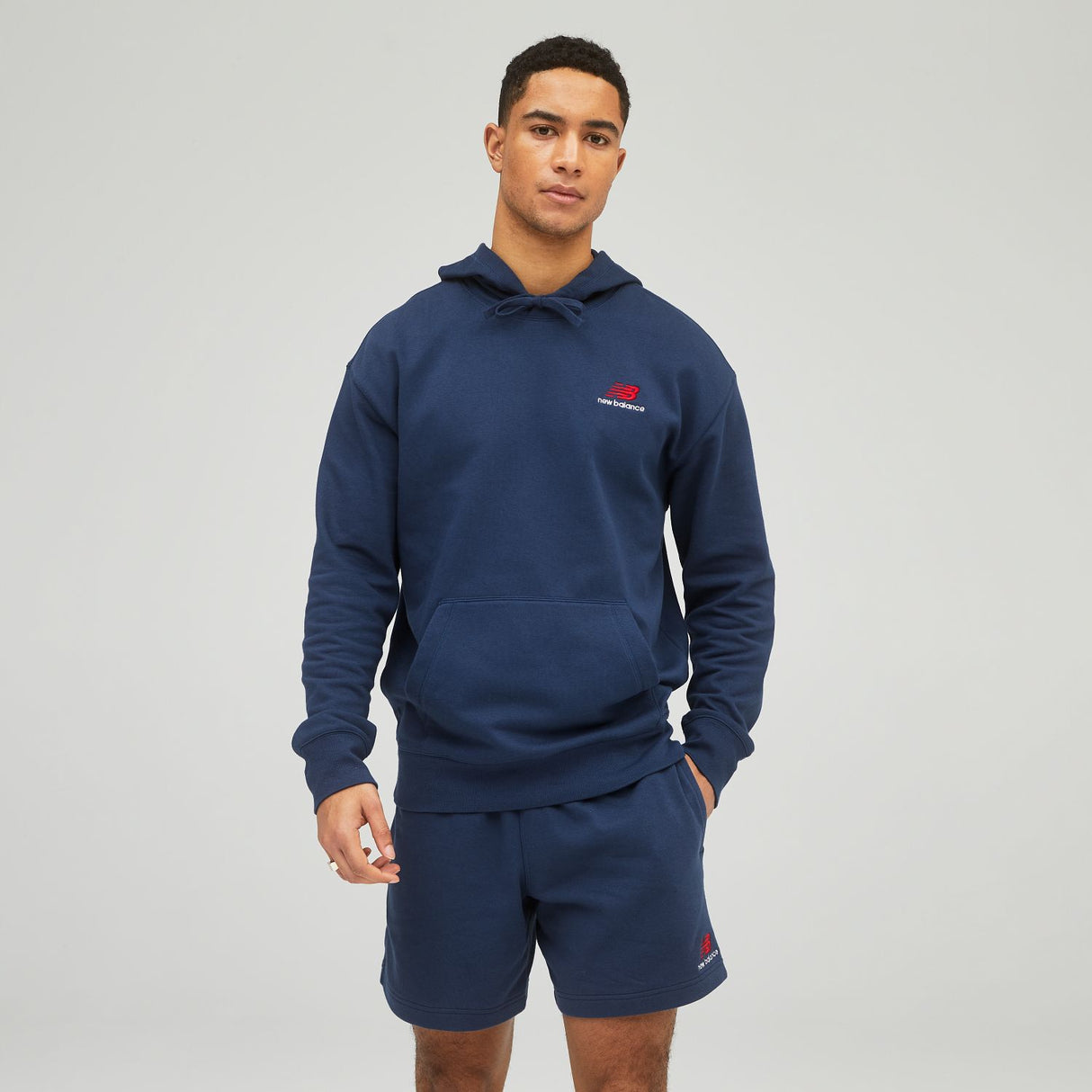 New Balance Men's Uni-ssentials French Terry Hoodie-1