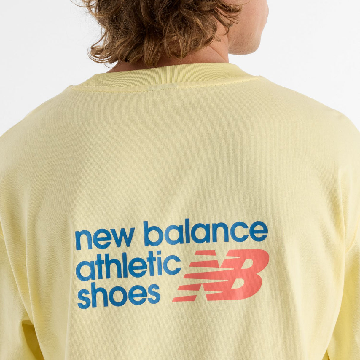 New Balance Men's Athletics Premium Back Logo Long Sleeve-4