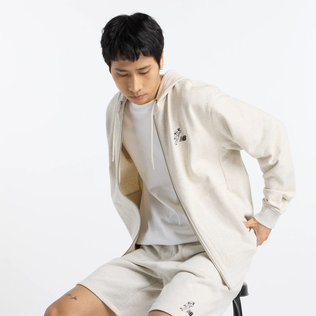 New Balance Men's Shohei Signature Full Zip Hoodie-2