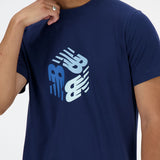 New Balance Men's Sport Box Logo T-Shirt-4