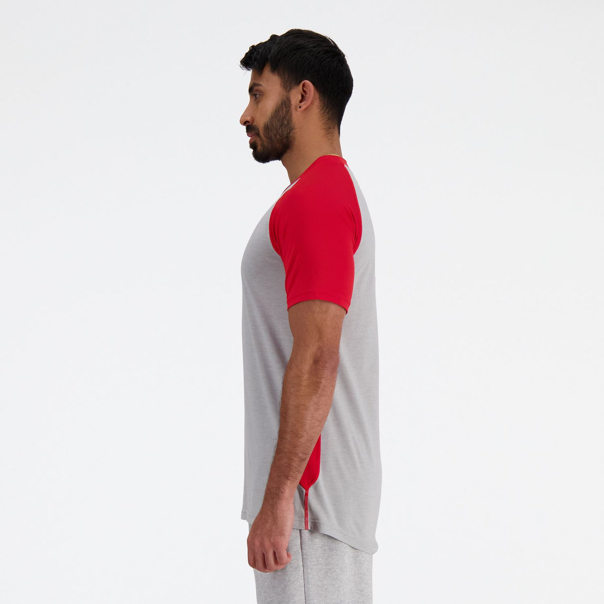 New Balance Men's SS Asym Baseball Top Right-2