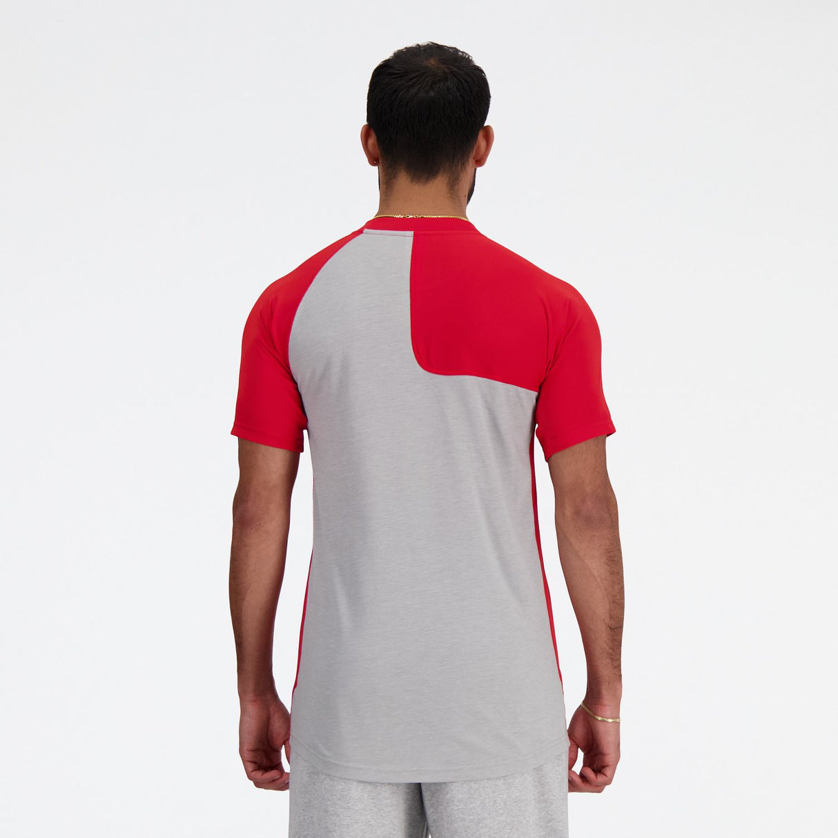 New Balance Men's SS Asym Baseball Top Right-3