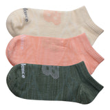 New Balance Flat Knit No Show Socks 3 Pack-4