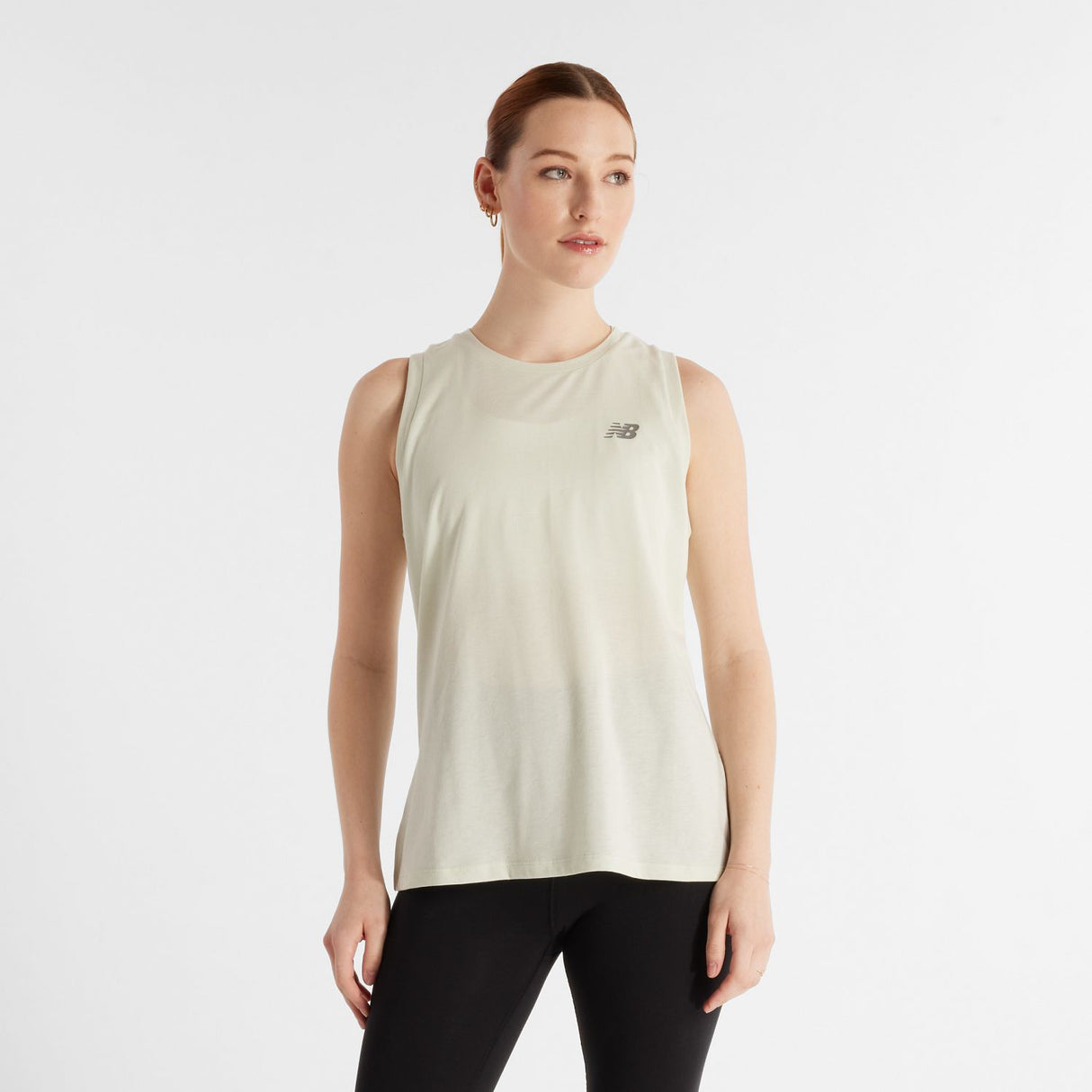 New Balance Women's Sport Essentials Heather Tech Tank-1