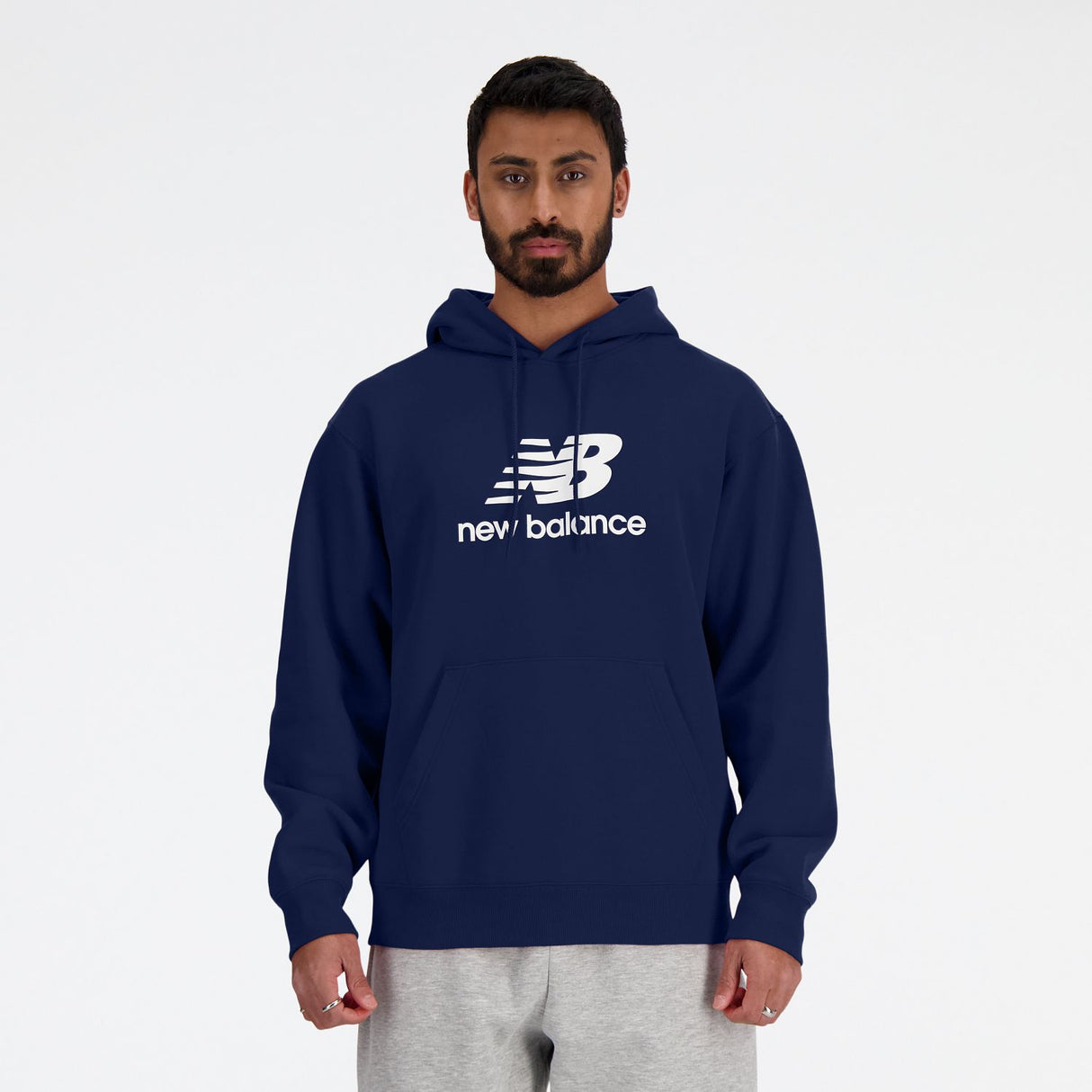 New Balance Men's Sport Essentials French Terry Logo Hoodie-2