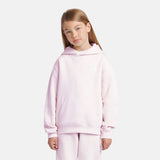 New Balance Youth Brush Back Small Logo Hoodie-5