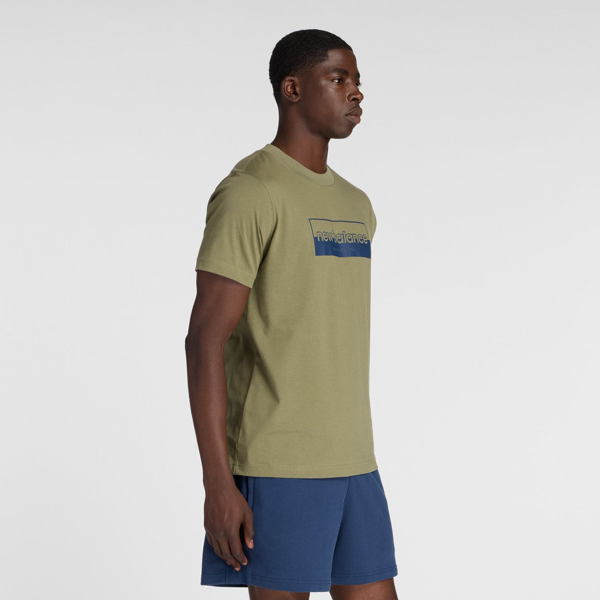 New Balance Men's Rectangular Logo T-Shirt-2